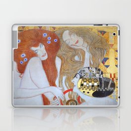 Gustav Klimt Beethoven Frieze ,No.1, Laptop Skin