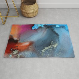 Wave Over Wave Area & Throw Rug