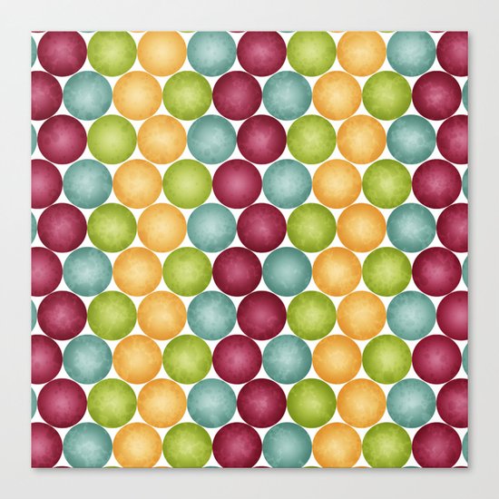 Polka Me Dotty! Canvas Print