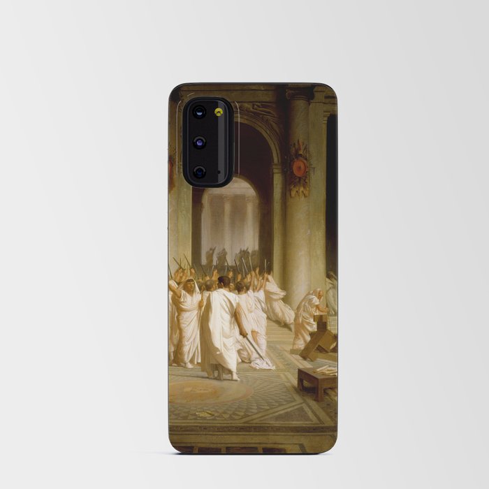 The Death of Caesar By Jean Leon Gerome (Gérôme) Android Card Case