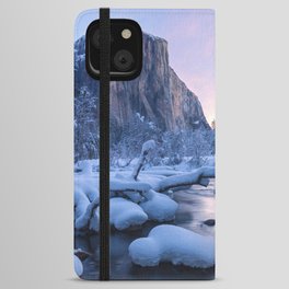 Valley Winter Dawn iPhone Wallet Case