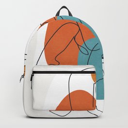 Abstract Faces 28 Backpack