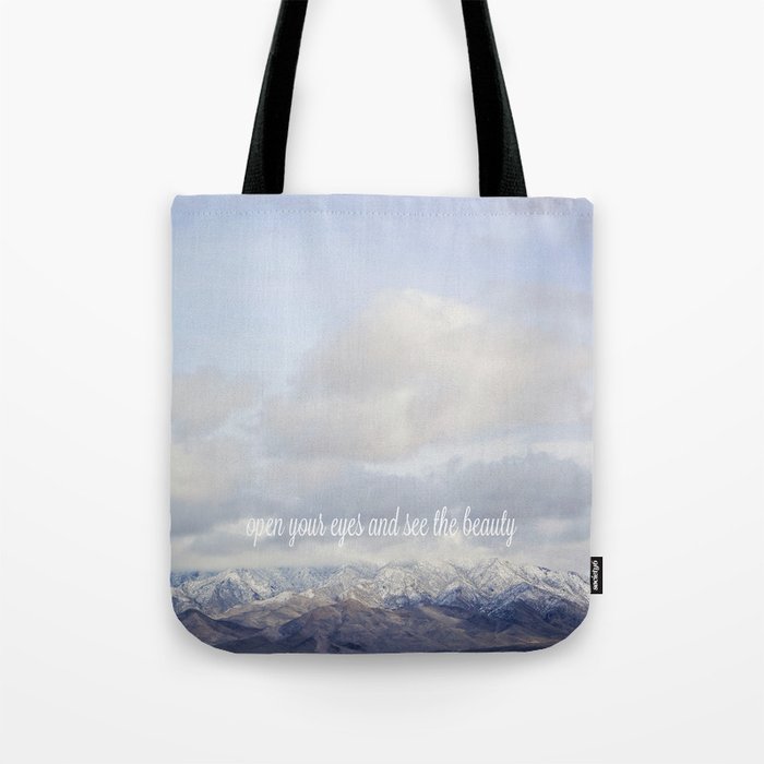Open Your Eyes  Tote Bag