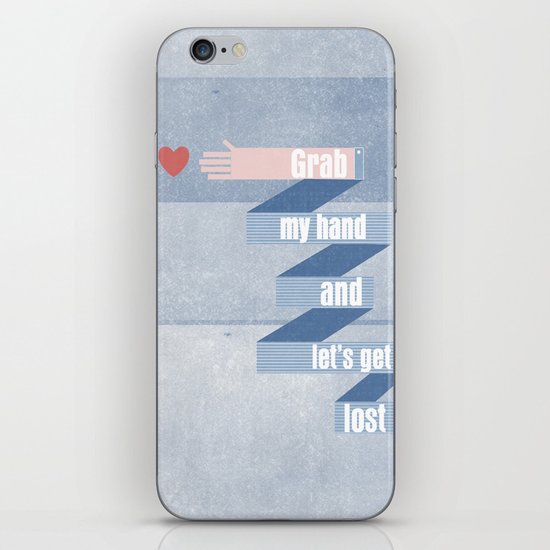 grab my hand... iPhone & iPod Skin