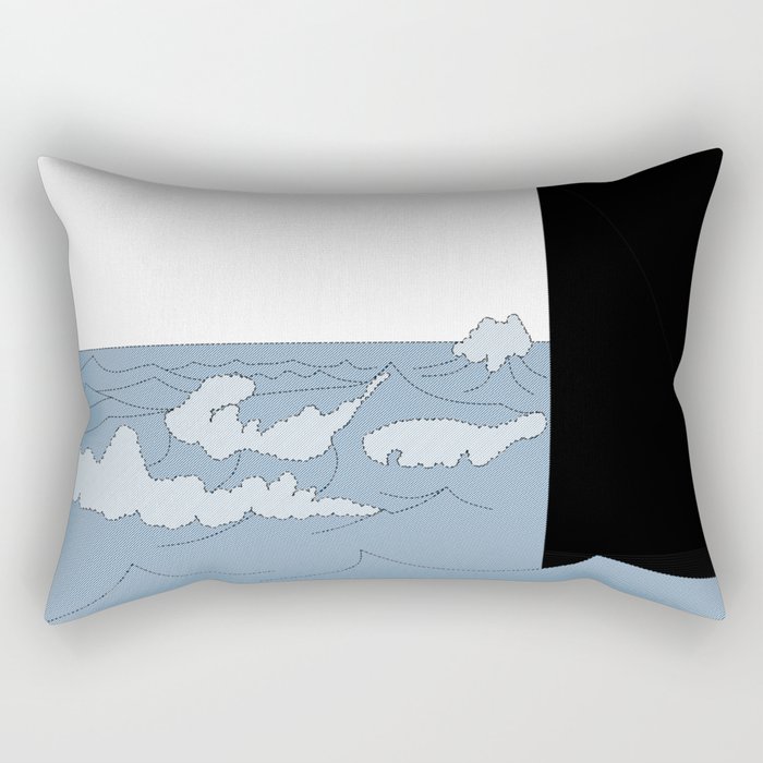 WAVES Rectangular Pillow
