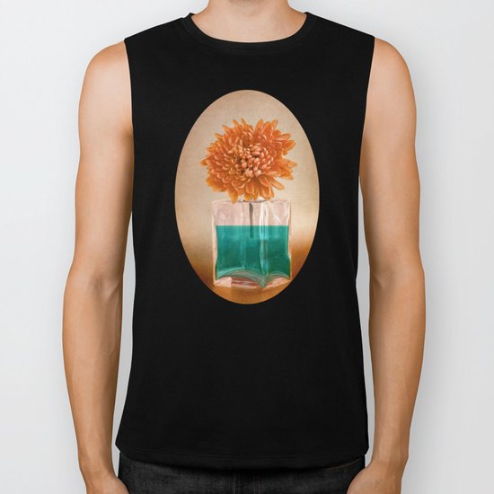 TURQUOISE & ORANGE Biker Tank