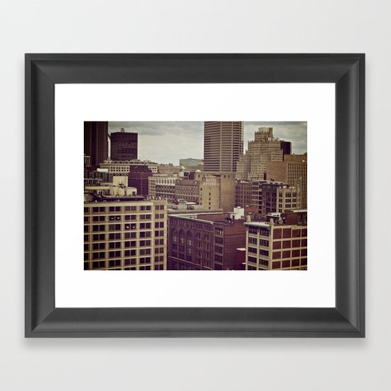 Scrap City Framed Art Print