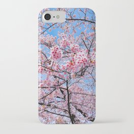 Sakura Flowers |  Cherry Blossom | Japanese | Floral | Bloom | Seasonal | Travel Photography Painting iPhone Case