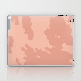 Soft Pink Cowhide Spots  Laptop Skin
