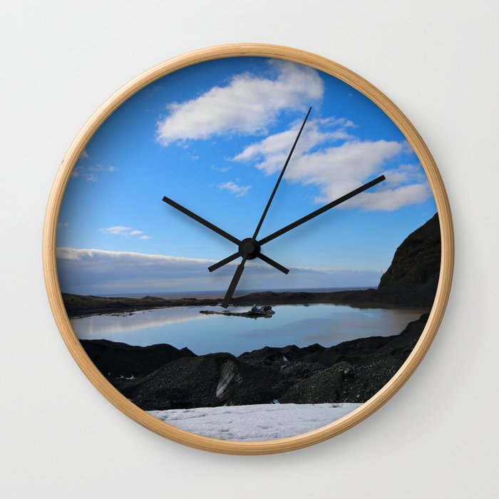 Icelandic Reflection Wall Clock