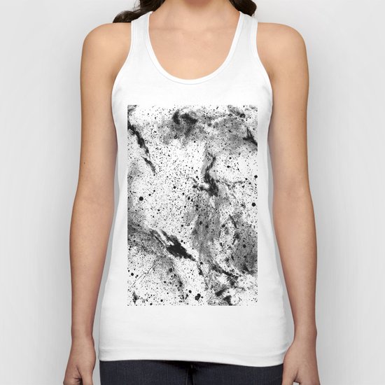 Galaxy (B/w inverted) Unisex Tank Top