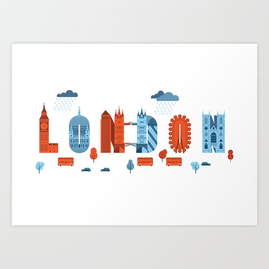 London Art Print
