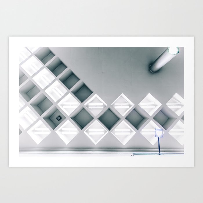 Montreal Subway Metro De Montreal Art Print By Simonsaroche Society6