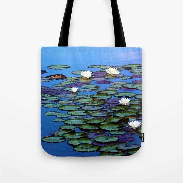 Water Lily Tranquility Tote Bag