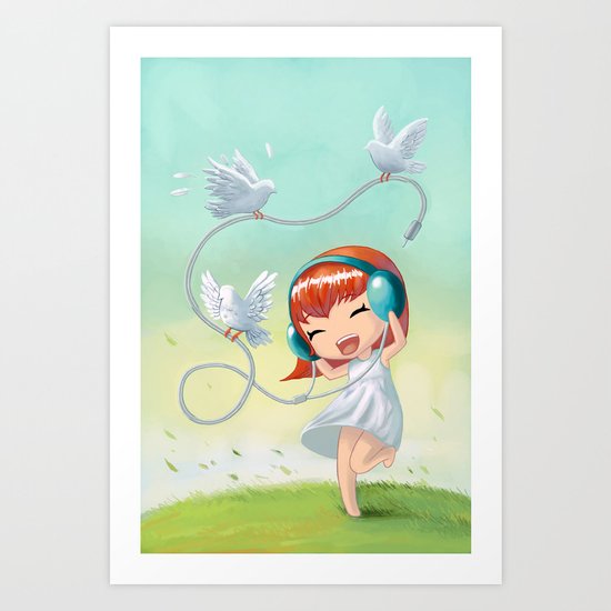 Summer Art Print