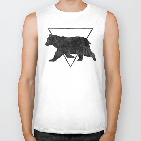 Bear & Bravery Biker Tank