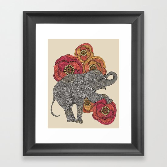 Rosebud Framed Art Print