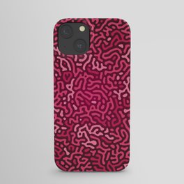 Pink Gradient  Smart Turing Pattern Design , 13 Pro Max 13 Mini Case, Gift Geschenk Phone-Hülle iPhone Case