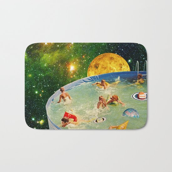 Screaming Children in Pool Bath Mat