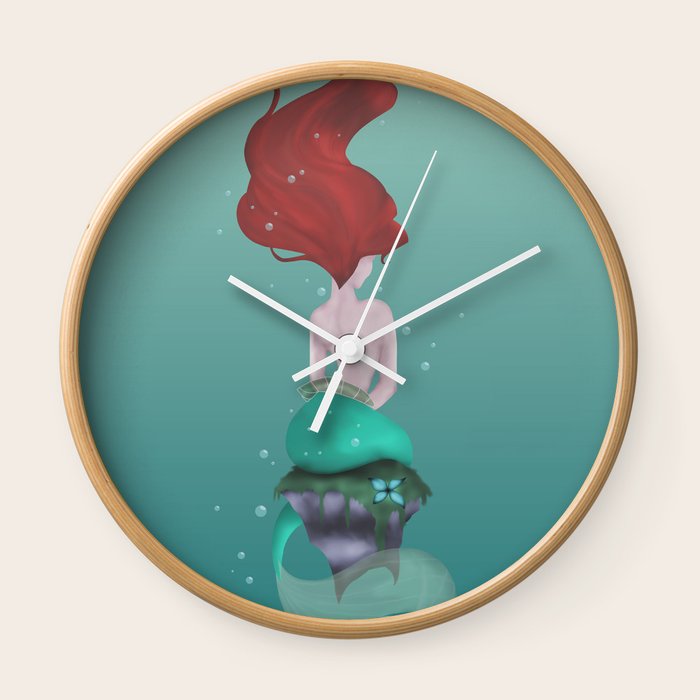 The Little Mermaid Wall Clock