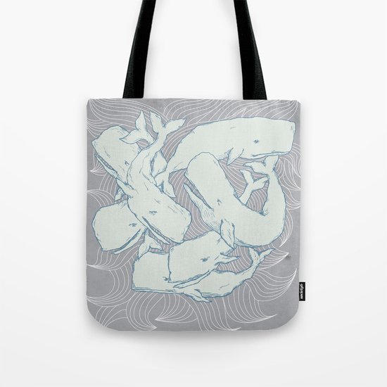 Silent Swim Tote Bag