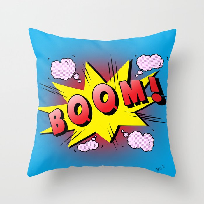 boom comics Throw Pillow