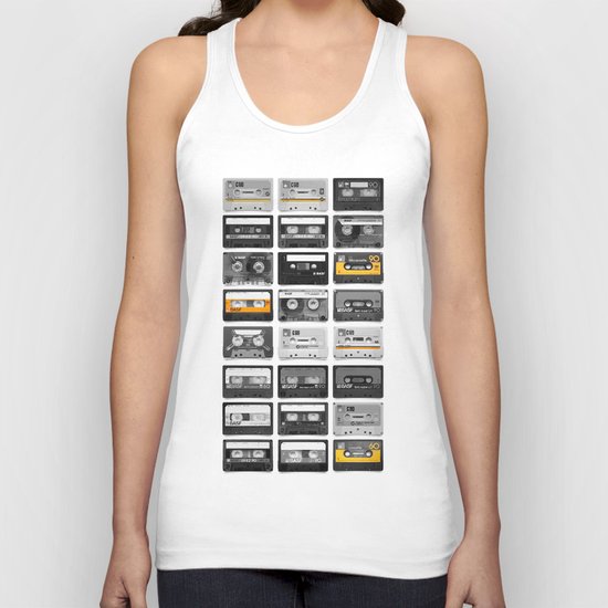 Retro Tapes Unisex Tank Top