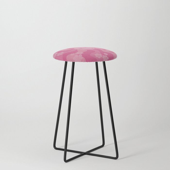 Smile - Pink Counter Stool