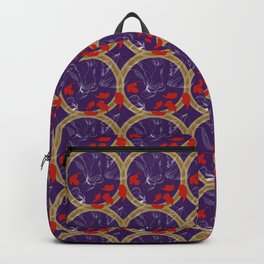 Feathers Circles Backpack