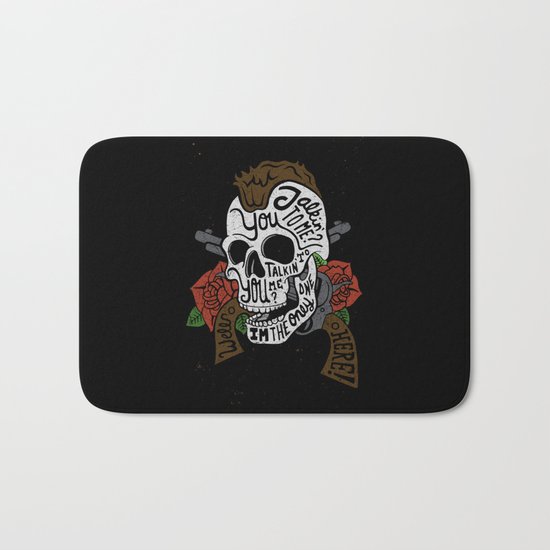 You Talkin' to Me? Bath Mat