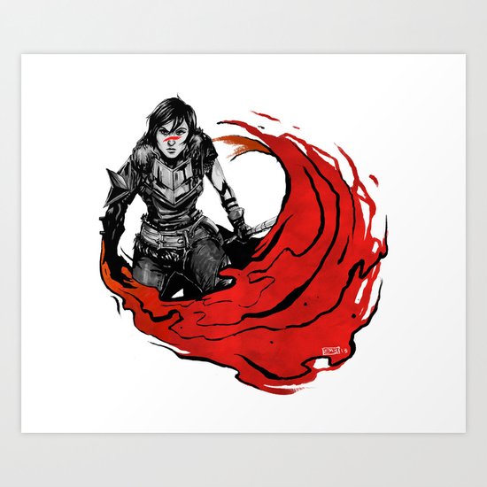 Hawke Art Print