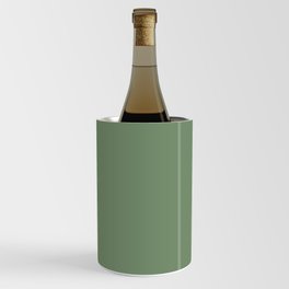 Fresh Crisp Green Solid Color Pairs with Magnolia Home's JG-08 Magnolia Green Wine Chiller