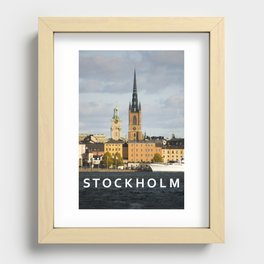 STOCKHOLM Recessed Framed Print