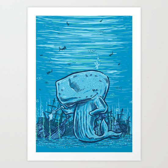 Catch me if you can Art Print