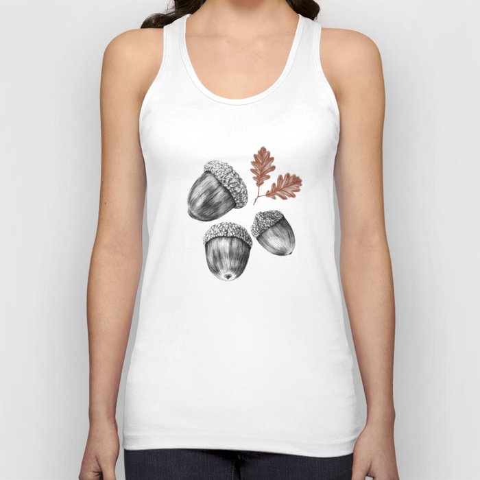 Acorns Unisex Tank Top Acorns Unisex Tank Top