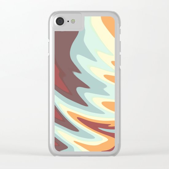 Abstract painting 155 Clear iPhone Case