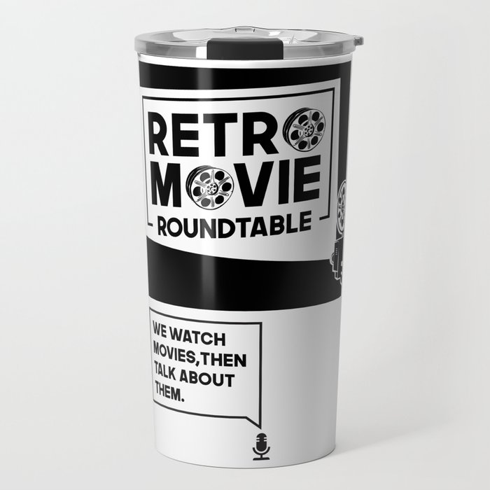 Retro Movie Roundtable Travel Mug