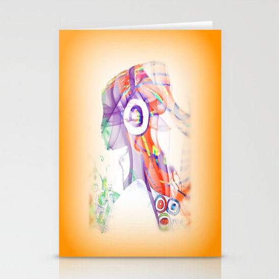 Let the Music Flow Stationery Cards