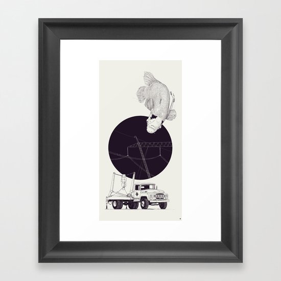 Served Framed Art Print