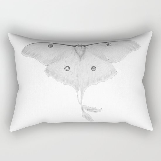 Luna Moth Rectangular Pillow