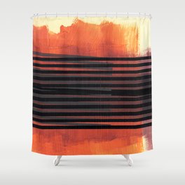 the wall Shower Curtain