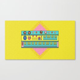 Psychedelic synth Canvas Print