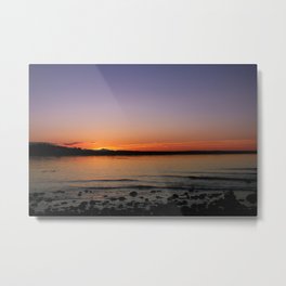 Beautiful Sunset Metal Print | Digital, Hiking, Sky, Color, Vancouver, Island, Ocean, Blue, Stunning, Nature 