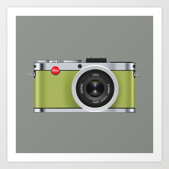 Leica X1 Camera Art Print