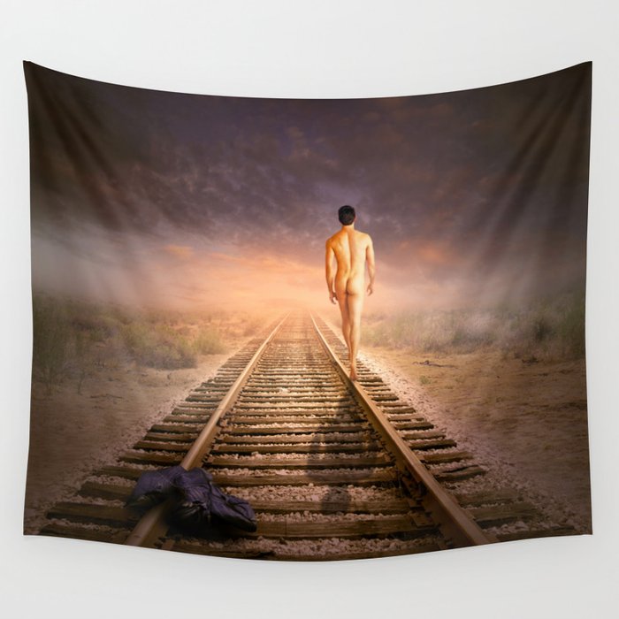 Male on sale wall tapestry