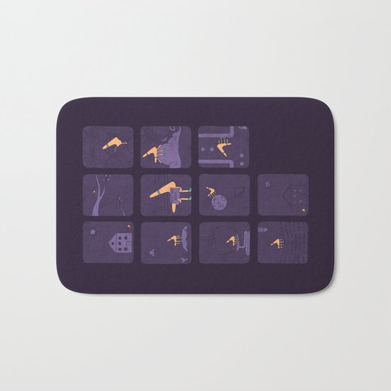 Taking The Long Road Home Bath Mat