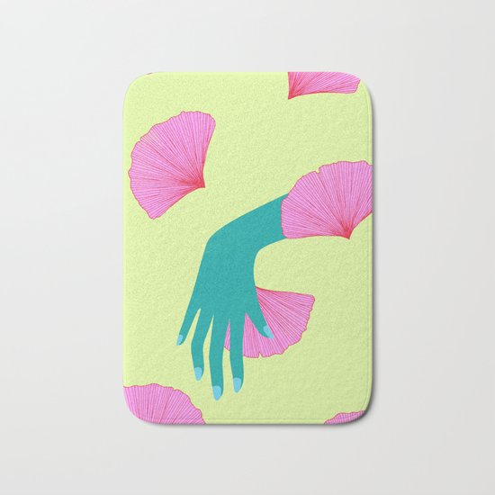 tired of indecision Bath Mat