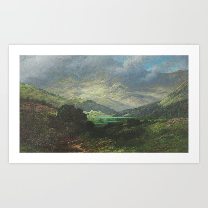 The Scottish Highlands Gustave Dore Art Print
