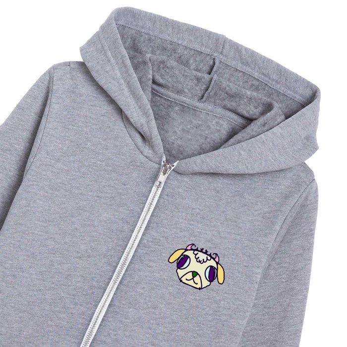 Lulu the Lamb Kids Zip Hoodie