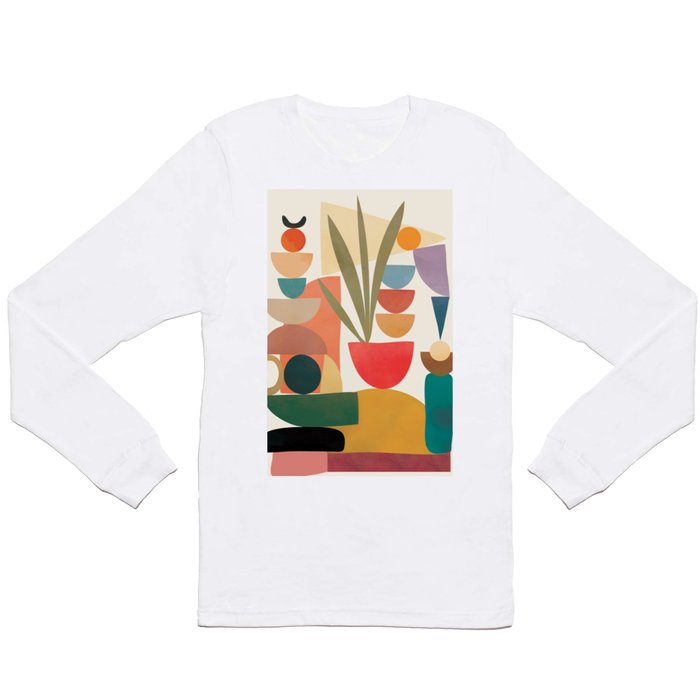 Modern Abstract Art 74 Long Sleeve T Shirt